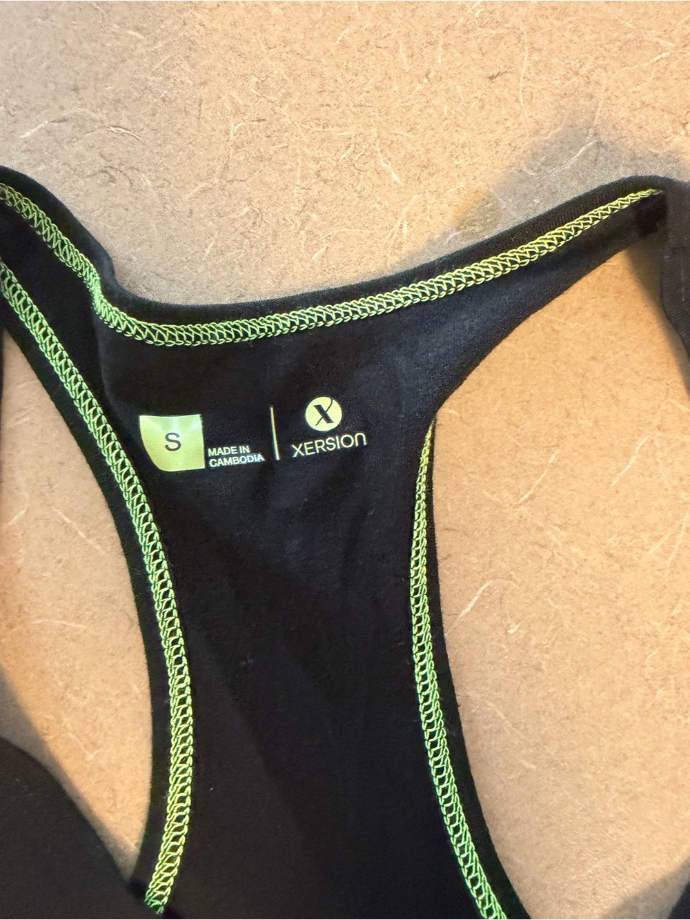 Xersion Black & Grey Racerback Performance Tank - Picture 8 of 9